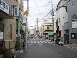 藤井さんの住む大田区南馬込地域