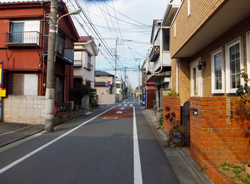 小山さんの住む大田区西六郷地域