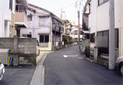 榊さんが居住する江戸川区平井６丁目附近