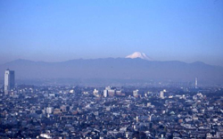 世田谷区三軒茶屋キャロットタワーからの眺望
